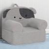 imageDelta Children Deluxe Cozee Chair Pink CatGrey Dog