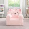 imageDelta Children Deluxe Cozee Chair Pink CatPink Cat
