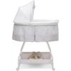 imageDelta Children Deluxe Soothing Dreams Bassinet Grey WindchimeGrey Windchime