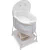 imageDelta Children Deluxe Soothing Dreams Bassinet Grey WindchimeGrey Windchime