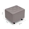 imageDelta Children Diamond Tufted Gliding Ottoman French GreyFrench Grey