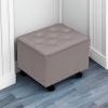 imageDelta Children Diamond Tufted Gliding Ottoman French GreyFrench Grey