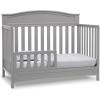 imageDelta Children Emery 4in1 Convertible Baby Crib  Greenguard Gold Certified WhiteGrey