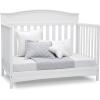 imageDelta Children Emery 4in1 Convertible Baby Crib  Greenguard Gold Certified WhiteWhite