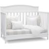 imageDelta Children Emery 4in1 Convertible Baby Crib  Greenguard Gold Certified WhiteWhite