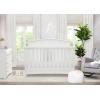 imageDelta Children Emery 4in1 Convertible Baby Crib  Greenguard Gold Certified WhiteWhite