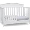imageDelta Children Emery 4in1 Convertible Baby Crib  Greenguard Gold Certified WhiteWhite