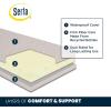 imageDelta Children Emery Mini Convertible Baby Crib with 275inch Mattress GreyBianca White