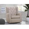 imageDelta Children Emma Nursery Glider Swivel Rocker Chair Greenguard Gold Certified French GreyFlax