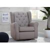 imageDelta Children Emma Nursery Glider Swivel Rocker Chair Greenguard Gold Certified French GreyFrench Grey