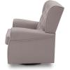 imageDelta Children Emma Nursery Glider Swivel Rocker Chair Greenguard Gold Certified French GreyFrench Grey