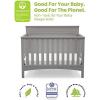 imageDelta Children Fancy 4in1 Convertible Baby Crib  Greenguard Gold Certified GreyGrey