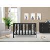 imageDelta Children Heartland 4in1 Convertible Crib  Greenguard Gold Certified GreyBlack