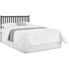 imageDelta Children Heartland 4in1 Convertible Crib  Greenguard Gold Certified GreyBlack