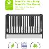 imageDelta Children Heartland 4in1 Convertible Crib  Greenguard Gold Certified GreyBlack