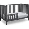 imageDelta Children Heartland 4in1 Convertible Crib  Greenguard Gold Certified GreyCharcoal Grey