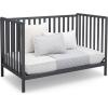 imageDelta Children Heartland 4in1 Convertible Crib  Greenguard Gold Certified GreyCharcoal Grey