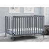 imageDelta Children Heartland 4in1 Convertible Crib  Greenguard Gold Certified GreyCharcoal Grey