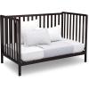 imageDelta Children Heartland 4in1 Convertible Crib  Greenguard Gold Certified GreyDark Chocolate