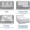 imageDelta Children Heartland 4in1 Convertible Crib  Greenguard Gold Certified GreyGrey