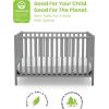 imageDelta Children Heartland 4in1 Convertible Crib  Greenguard Gold Certified GreyGrey