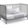 imageDelta Children Heartland 4in1 Convertible Crib  Greenguard Gold Certified GreyGrey