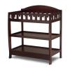 imageDelta Children Infant Changing Table with Pad Espresso CherryEspresso Cherry