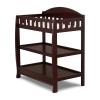 imageDelta Children Infant Changing Table with Pad Espresso CherryEspresso Cherry