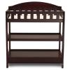 imageDelta Children Infant Changing Table with Pad Espresso CherryEspresso Cherry