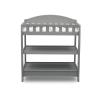 imageDelta Children Infant Changing Table with Pad Espresso CherryGrey