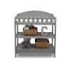 imageDelta Children Infant Changing Table with Pad Espresso CherryGrey