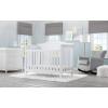 imageDelta Children Lancaster 3 Drawer Dresser with Changing Top and Interlocking Drawers  Greenguard Gold Certified GreyBianca White