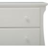 imageDelta Children Lancaster 3 Drawer Dresser with Changing Top and Interlocking Drawers  Greenguard Gold Certified GreyBianca White