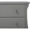imageDelta Children Lancaster 3 Drawer Dresser with Changing Top and Interlocking Drawers  Greenguard Gold Certified GreyGrey