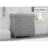 imageDelta Children Lancaster 3 Drawer Dresser with Changing Top and Interlocking Drawers  Greenguard Gold Certified GreyGrey