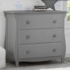imageDelta Children Lancaster 3 Drawer Dresser with Changing Top and Interlocking Drawers  Greenguard Gold Certified GreyGrey