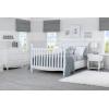 imageDelta Children Lancaster 4in1 Convertible Baby Crib Bianca White