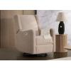 imageDelta Children Mercer Electronic Power Recliner and Swivel Glider with USB Port in LiveSmart Performance Fabric  Water Repellent ampamp Stain Resistant Dark GreySand