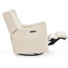imageDelta Children Mercer Electronic Power Recliner and Swivel Glider with USB Port in LiveSmart Performance Fabric  Water Repellent ampamp Stain Resistant Dark GreyShell