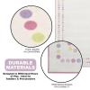 imageDelta Children Rectangle Area Rug for Kids 53 x 59Inch WatercolorPearl Dot