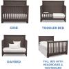 imageDelta Children Simmons Kids Slumbertime Monterey 4in1 Convertible Crib Rustic GreyRustic Grey