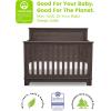 imageDelta Children Simmons Kids Slumbertime Monterey 4in1 Convertible Crib Rustic GreyRustic Grey