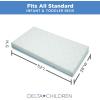 imageDelta Children Starlit Sky 2Stage Crib and Toddler Mattress for Infants ampamp Toddlers  Removable Machine Washable Mattress Cover  Waterproof  GREENGUARD Gold  Made in USA GreenBlue