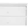 imageDelta Children Sutton 3 Drawer Dresser with Changing Top and Interlocking Drawers  Greenguard Gold Certified Bianca WhiteBianca White
