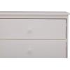 imageDelta Children Sutton 3 Drawer Dresser with Changing Top and Interlocking Drawers  Greenguard Gold Certified Bianca WhiteWhite