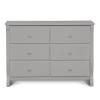 imageDelta Children Universal 6 Drawer Dresser with Interlocking Drawers  Greenguard Gold Certified GreyGrey