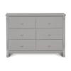 imageDelta Children Universal 6 Drawer Dresser with Interlocking Drawers  Greenguard Gold Certified GreyGrey