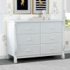 imageDelta Children Universal 6 Drawer Dresser with Interlocking Drawers  Greenguard Gold Certified GreyWhite