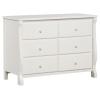 imageDelta Children Universal 6 Drawer Dresser with Interlocking Drawers  Greenguard Gold Certified GreyWhite