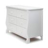 imageDelta Children Universal 6 Drawer Dresser with Interlocking Drawers  Greenguard Gold Certified GreyWhite